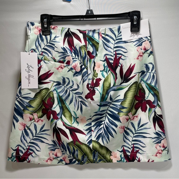 NWT Ready to ship Womens Lady Hagen size 4 16" inseam Palm Overlap Golf Skort - Picture 7 of 8